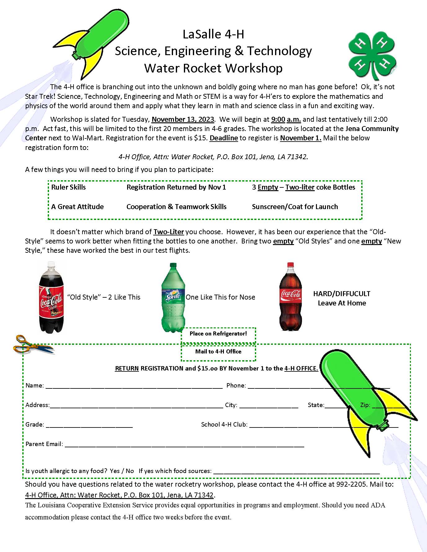 Water Rocket Workshop